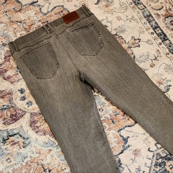 Madewell Skinny Skinny Ankle Jeans Thundercloud Gray Size 29 - Picture 6 of 13